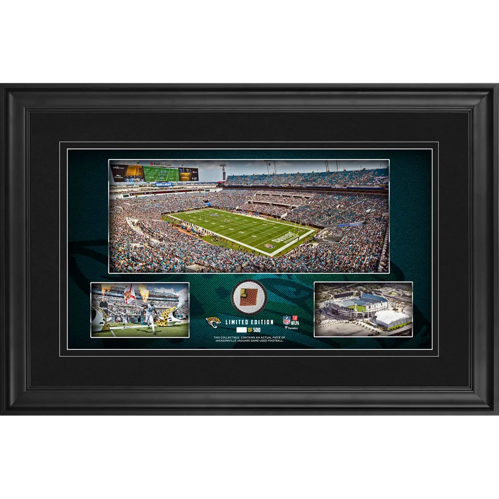 Lids Jacksonville Jaguars Fanatics Authentic Framed 10' x 18' Stadium  Panoramic Collage with Game-Used Football - Limited Edition of 500