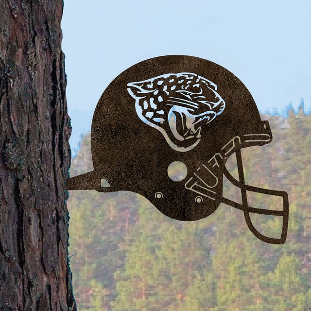 Jacksonville Jaguars Metal Garden Art Casque Spike