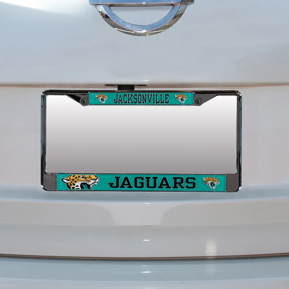 Jacksonville Jaguars Small Over Large Mega License Plate Frame