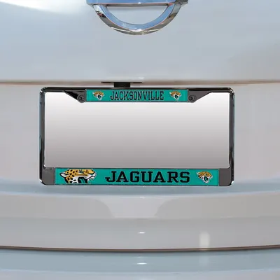Jacksonville Jaguars Small Over Large Mega License Plate Frame