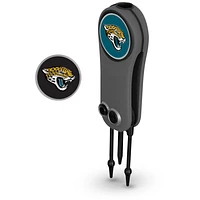 Jacksonville Jaguars Switchblade Outil de réparation et deux marqueurs de balle