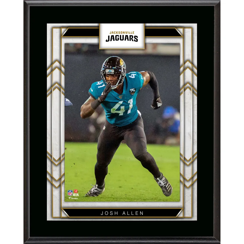 Josh Allen Jacksonville Jaguars Fanatics Authentic Unsigned Runs for Tackle  Photograph