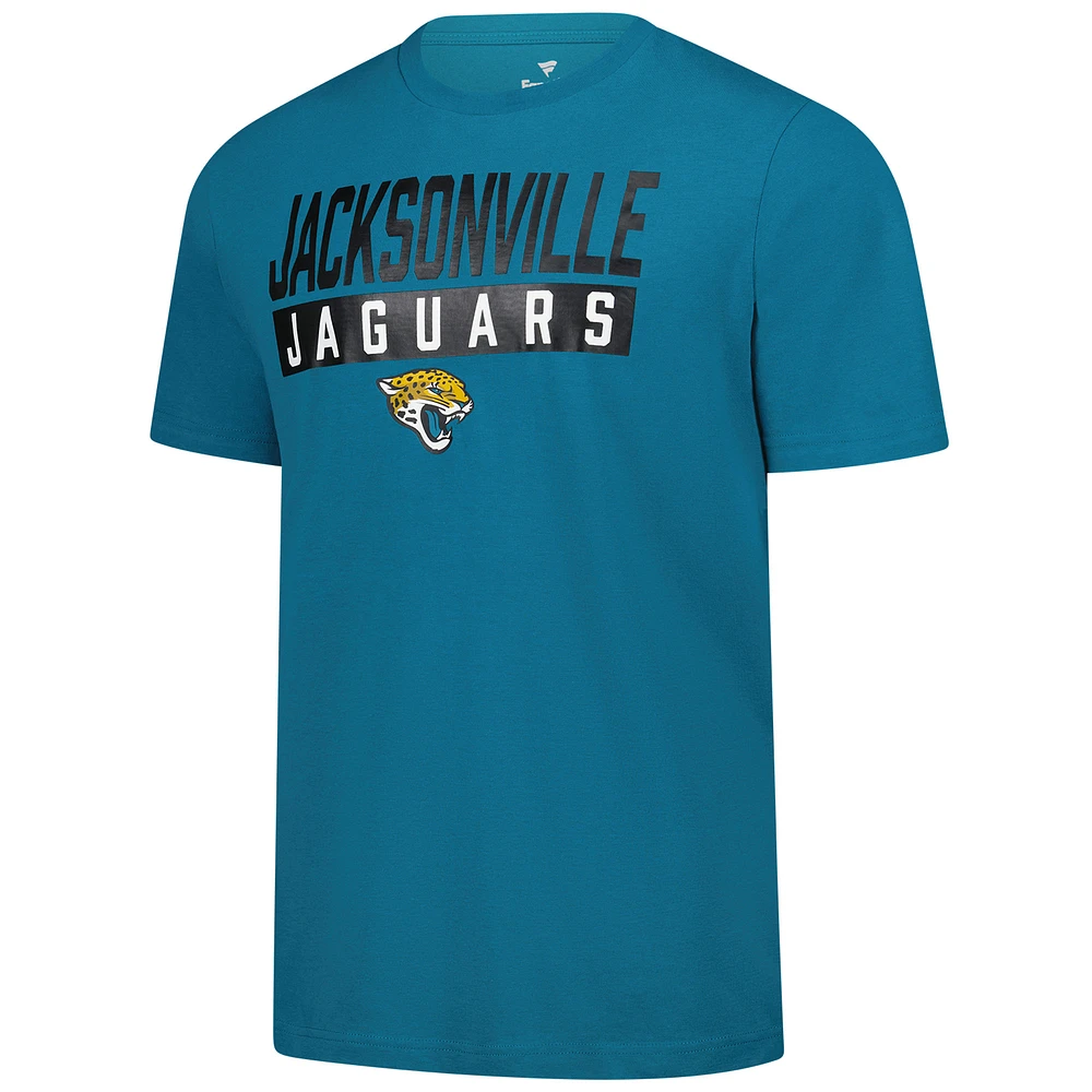 Men's Fanatics  Teal Jacksonville Jaguars T-Shirt