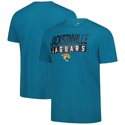 Men's Fanatics  Teal Jacksonville Jaguars T-Shirt