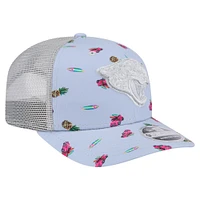 Men's New Era  Light Blue Jacksonville Jaguars Adventure Surfboard 9SEVENTY Adjustable Hat