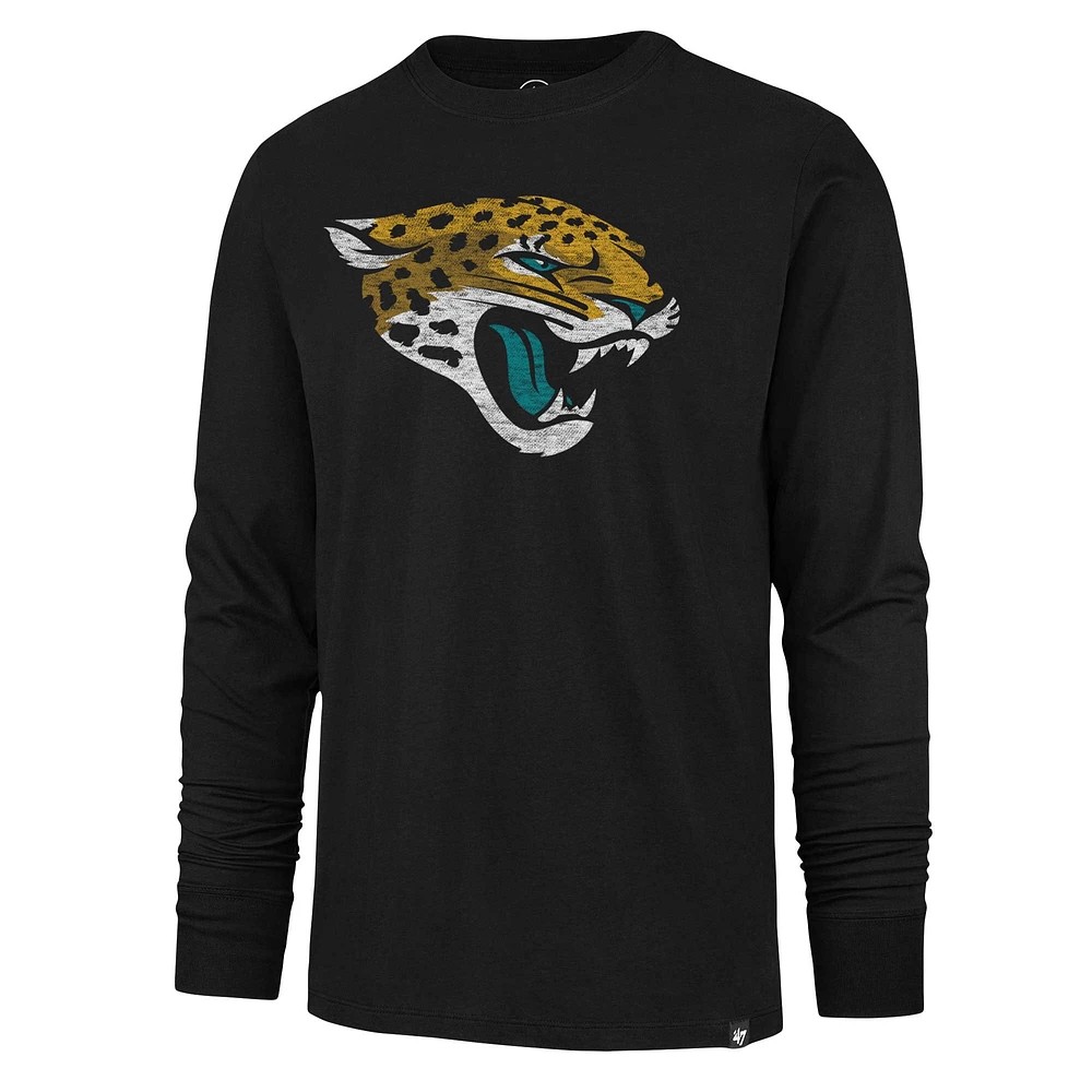 T-shirt noir à manches longues pour hommes '47 des Jacksonville Jaguars Premier Franklin