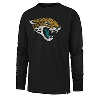 Men's '47 Black Jacksonville Jaguars Premier Franklin Long Sleeve T-Shirt