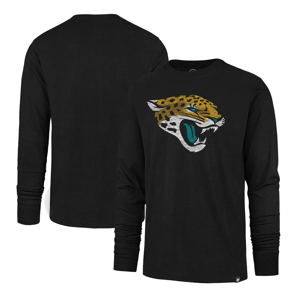 T-shirt noir à manches longues pour hommes '47 des Jacksonville Jaguars Premier Franklin