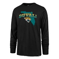 Men's '47 Black Jacksonville Jaguars Regional Super Rival Long Sleeve T-Shirt