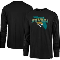 T-shirt à manches longues régional Super Rival des Jacksonville Jaguars '47 pour homme