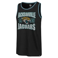 Men's '47 Black Jacksonville Jaguars Upload Franklin Tank Top