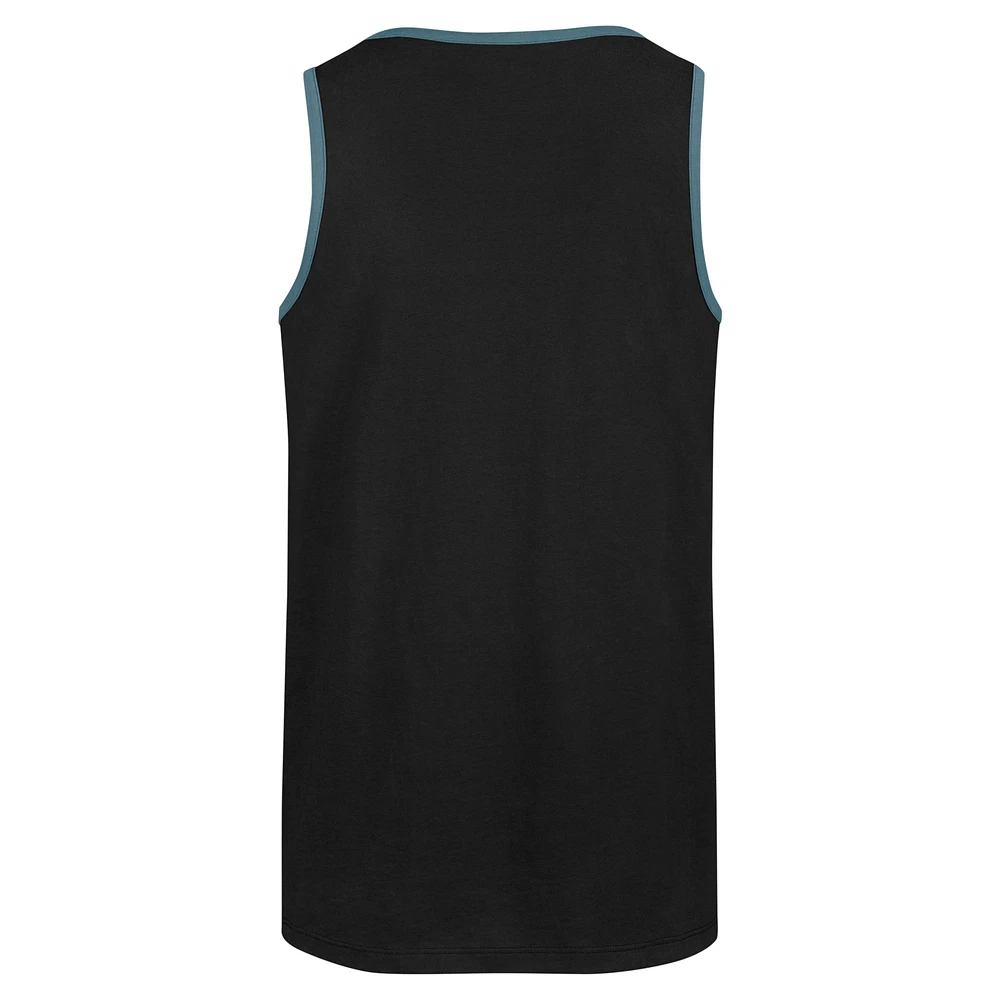 Men's '47 Black Jacksonville Jaguars Upload Franklin Tank Top