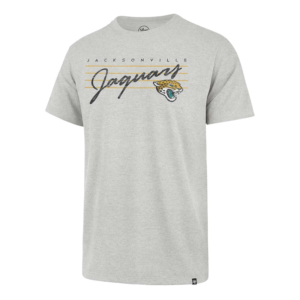 T-shirt gris '47 pour hommes des Jacksonville Jaguars Downburst Franklin