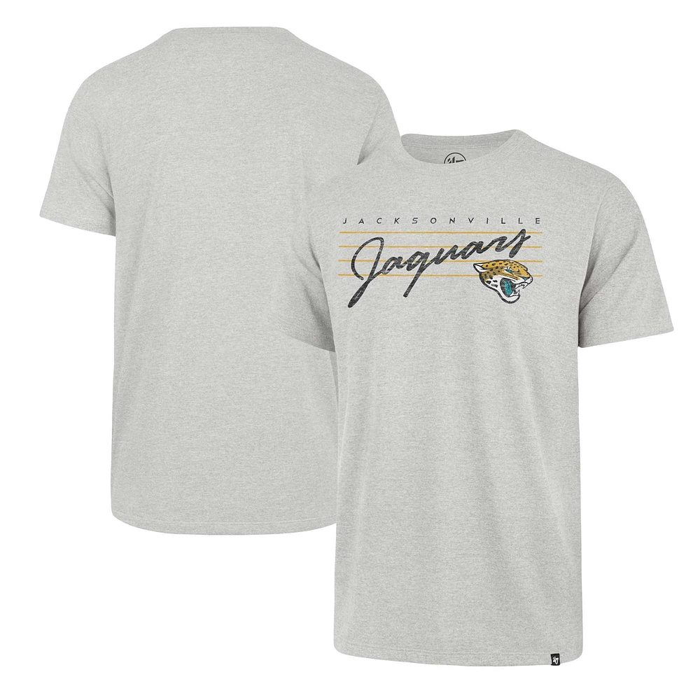 T-shirt gris '47 pour hommes des Jacksonville Jaguars Downburst Franklin