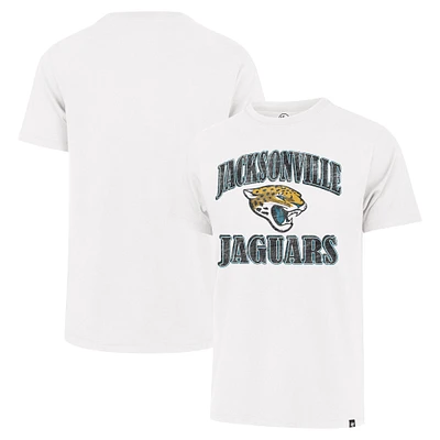 Men's '47 White Jacksonville Jaguars Overrun Franklin T-Shirt