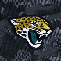 Men's Antigua Black Jacksonville Jaguars Brigade Quarter-Zip Sweatshirt