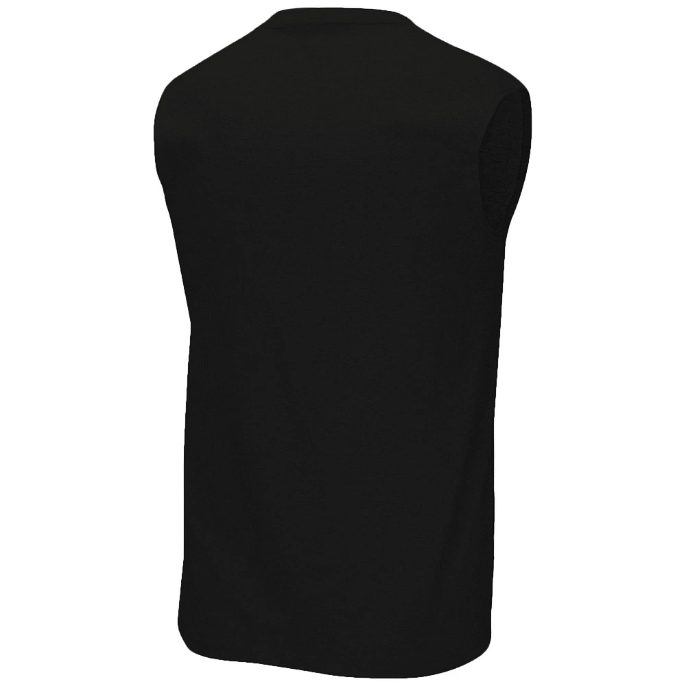 Men's Black Jacksonville Jaguars Big & Tall Muscle Tank Top