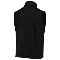 Men's Black Jacksonville Jaguars Houston Fleece Full-Zip Vest