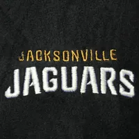 Men's Black Jacksonville Jaguars Houston Fleece Full-Zip Vest