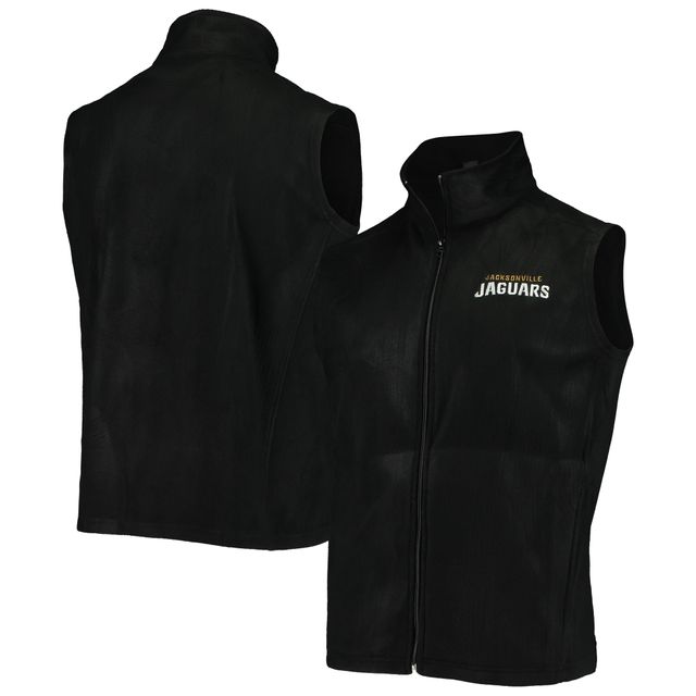 Veste en molleton entièrement zippée Houston Jaguars de Jacksonville pour homme, noire