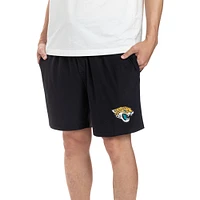 Ensemble de deux shorts Concepts Sport pour hommes, Jacksonville Jaguars Gauge Jam, noir