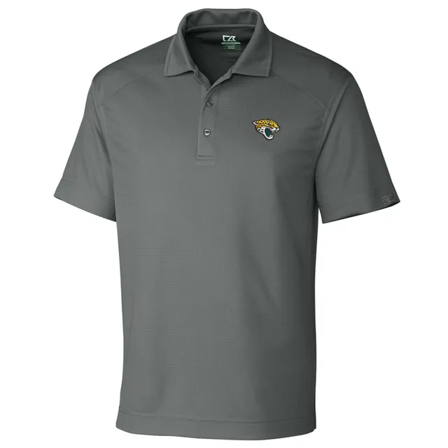 Lids Jacksonville Jaguars Cutter & Buck Big Tall Advantage Long Sleeve Polo  - Gray