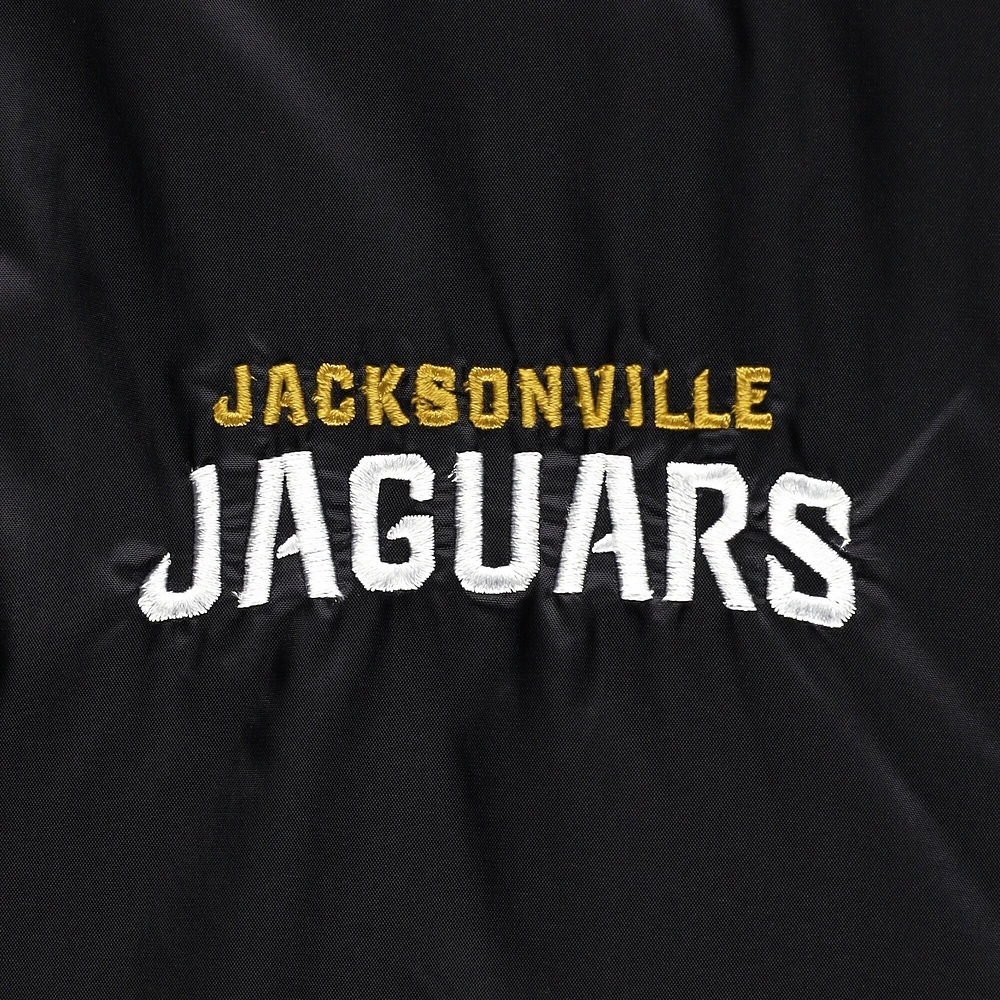 Dunbrooke Black Jacksonville Jaguars Big & Tall Legacy Stadium Veste entièrement zippée pour homme