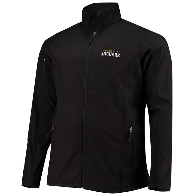 Blouson à fermeture éclair intégrale Dunbrooke Jacksonville Jaguars Tailles Big & Tall Sonoma noir pour hommes