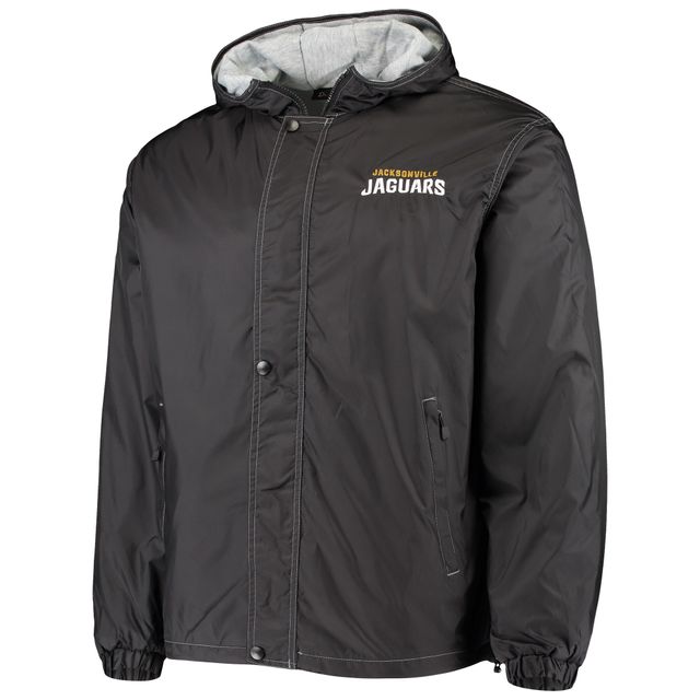 Blouson zippé noir Dunbrooke Jacksonville Jaguars Logo Legacy Stadium pour homme