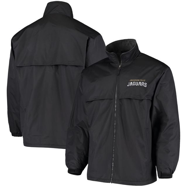 Veste en molleton entièrement zippée Dunbrooke Jacksonville Jaguars noire pour hommes Triumph