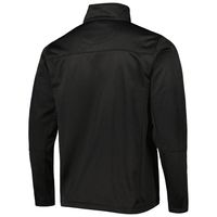 Men's Dunbrooke Heather Black Jacksonville Jaguars Freestyle Coated Tech Fleece Full-Zip Jacket