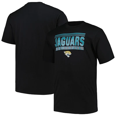 T-shirt pop noir Big & Tall Fanatics pour hommes des Jacksonville Jaguars