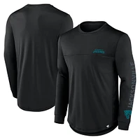 Men's Fanatics Black Jacksonville Jaguars Blackout Long Sleeve T-Shirt