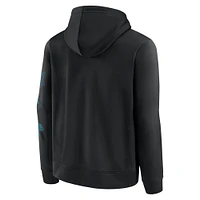 Men's Fanatics Black Jacksonville Jaguars Blackout Pullover Hoodie