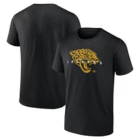 T-shirt coordonné noir pour hommes Fanatics Jacksonville Jaguars