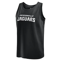 Débardeur noir Fanatics Jacksonville Jaguars Elements pour hommes