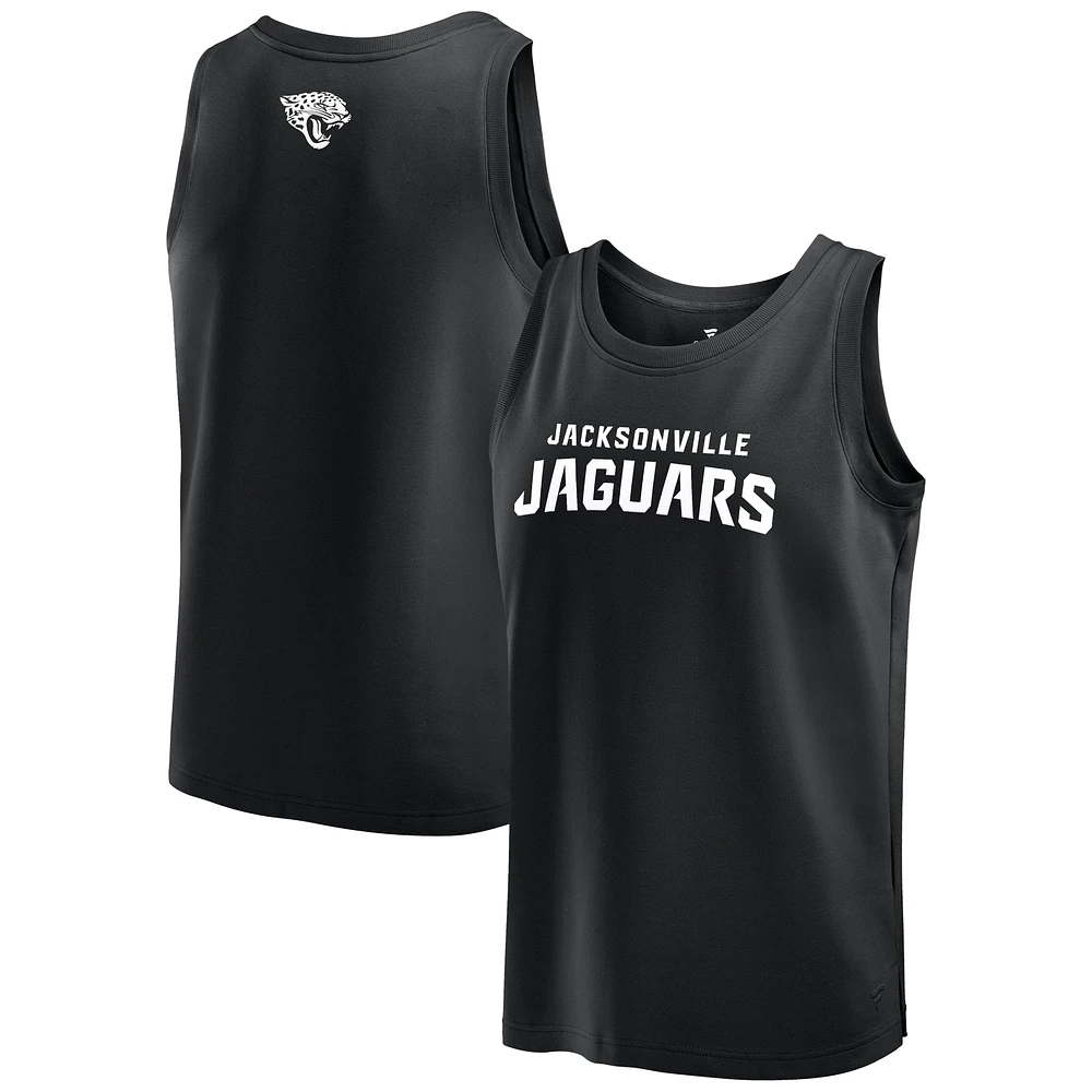 Débardeur noir Fanatics Jacksonville Jaguars Elements pour hommes