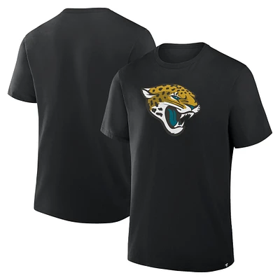 T-shirt Fanatics noir pour homme, motif héritage des Jacksonville Jaguars