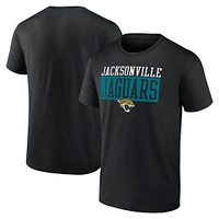 T-shirt noir difficile à battre Fanatics pour hommes des Jaguars de Jacksonville