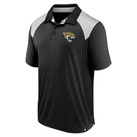 Polo primaire noir Jacksonville Jaguars Fanatics pour hommes