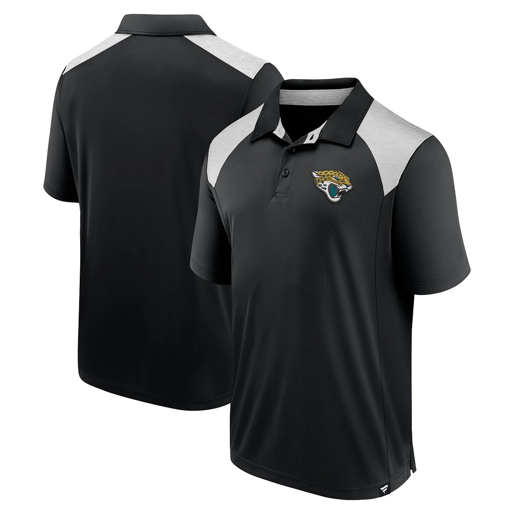 Polo primaire noir Jacksonville Jaguars Fanatics pour hommes