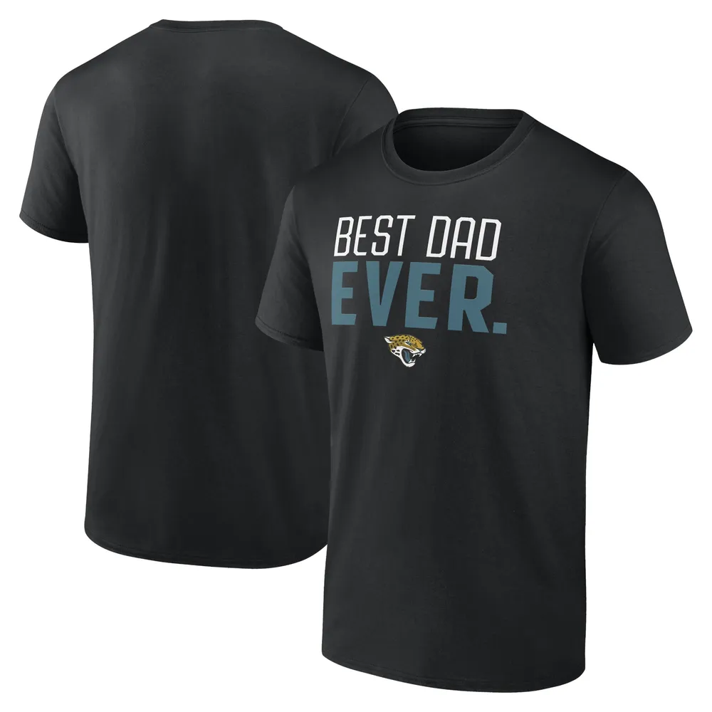 Fanatics Branded Men's Fanatics Branded Black Jacksonville Jaguars Best Dad  Ever Team - T-Shirt