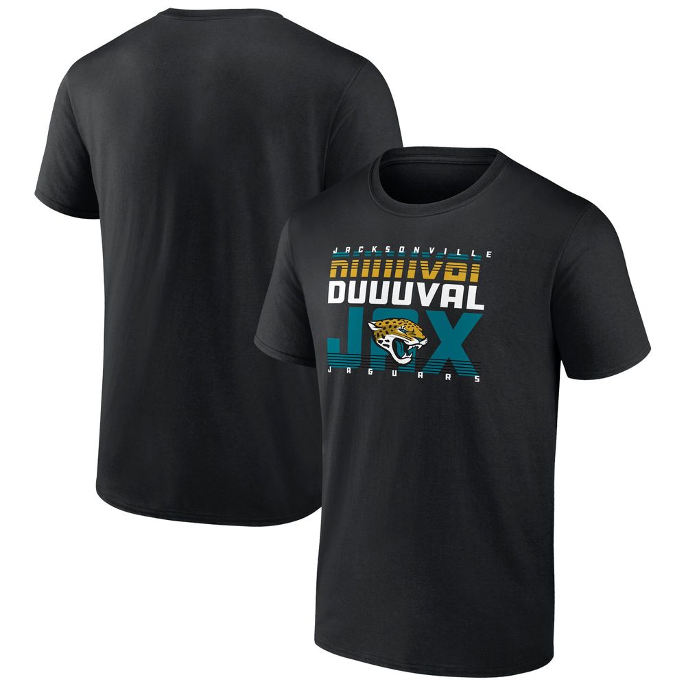 Fanatics Branded Men's Fanatics Branded Black Jacksonville Jaguars Hometown  Collection Prime Time - T-Shirt