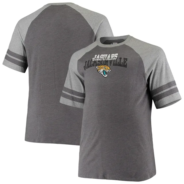 Lids Cincinnati Bengals Fanatics Branded Big & Tall Two-Stripe Tri-Blend  Raglan T-Shirt - Charcoal/Heathered Gray