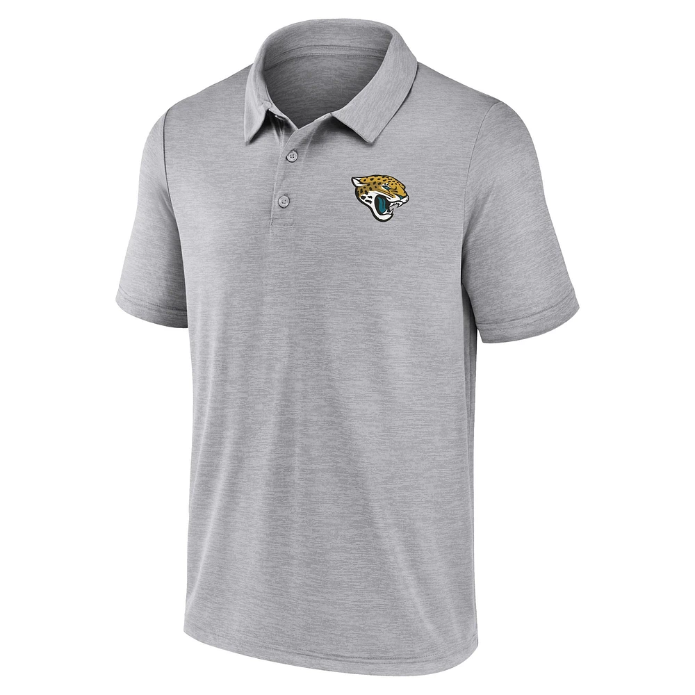 Polo gris pour homme Fanatics Jacksonville Jaguars Making Waves