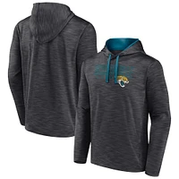 Men's Fanatics Heather Charcoal Jacksonville Jaguars Hook and Ladder Pullover Hoodie