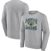 Sweat-shirt de jouabilité Fanatics Heathered Charcoal Jacksonville Jaguars pour hommes