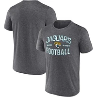 T-shirt Fanatics Heathered Charcoal Jacksonville Jaguars Want To Play pour hommes