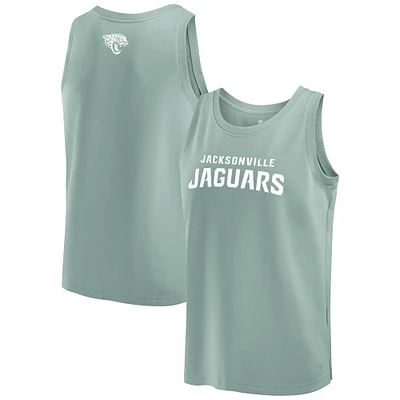 Men's Fanatics Mint Jacksonville Jaguars Elements Tank Top