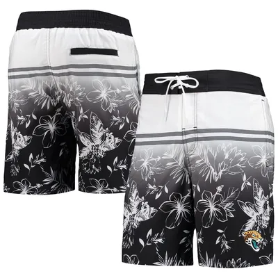 Jacksonville Jaguars G-III Sports by Carl Banks Island Volley Swim Shorts - Black